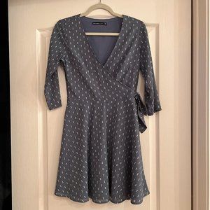 Abercrombie & Fitch Faux Wrap Dress